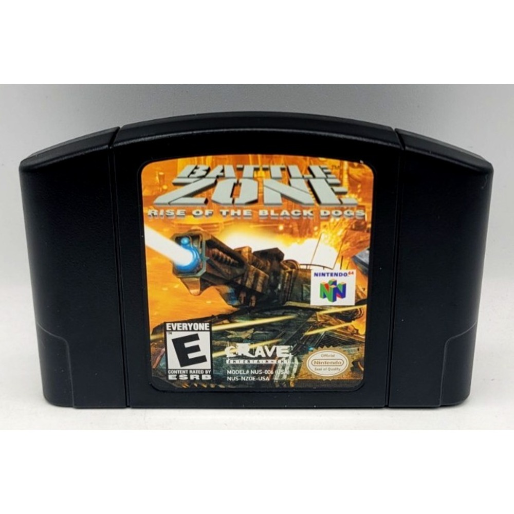 Battlezone: Rise of the Black Dogs (Nintendo 64, 2000) Authentic & Working!